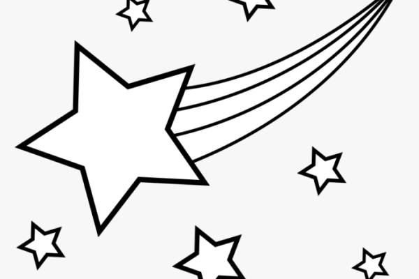 Animated stars coloring sheets