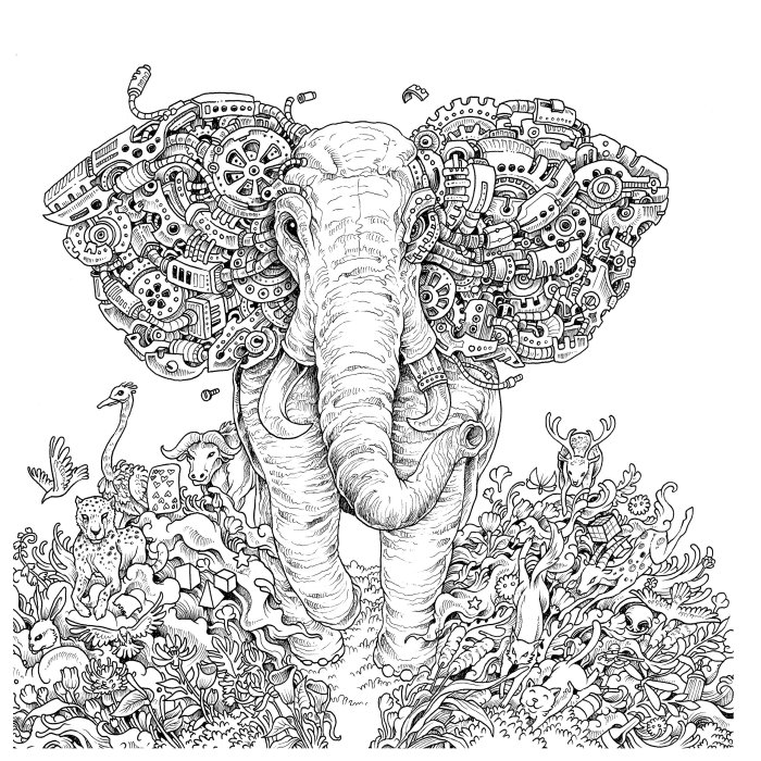 Kerby rosanes coloring books