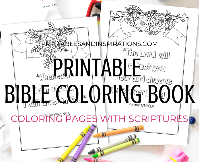 Free bible coloring book