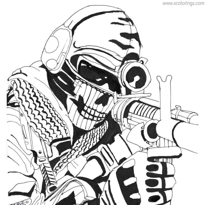 Coloring book call of duty