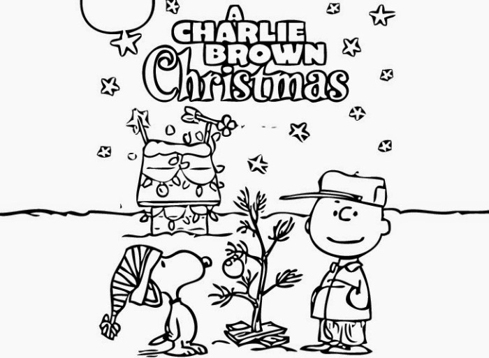 Charlie brown christmas coloring book