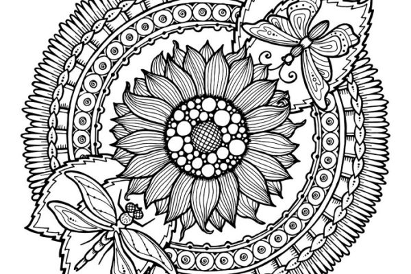 Mandala coloring pages mandalas printable color sheets kids colour adults colouring coloriage printables book pattern books para colorear flower ausdrucken