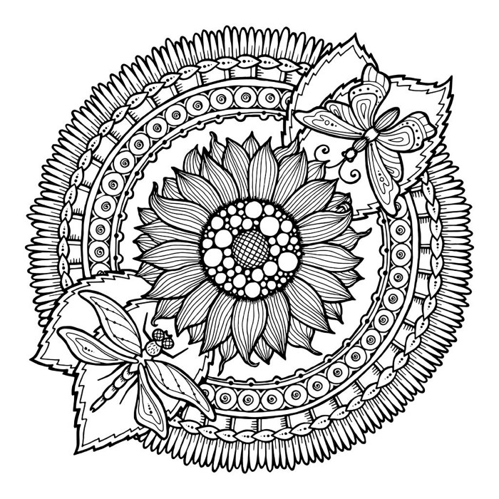 Mandala coloring pages mandalas printable color sheets kids colour adults colouring coloriage printables book pattern books para colorear flower ausdrucken