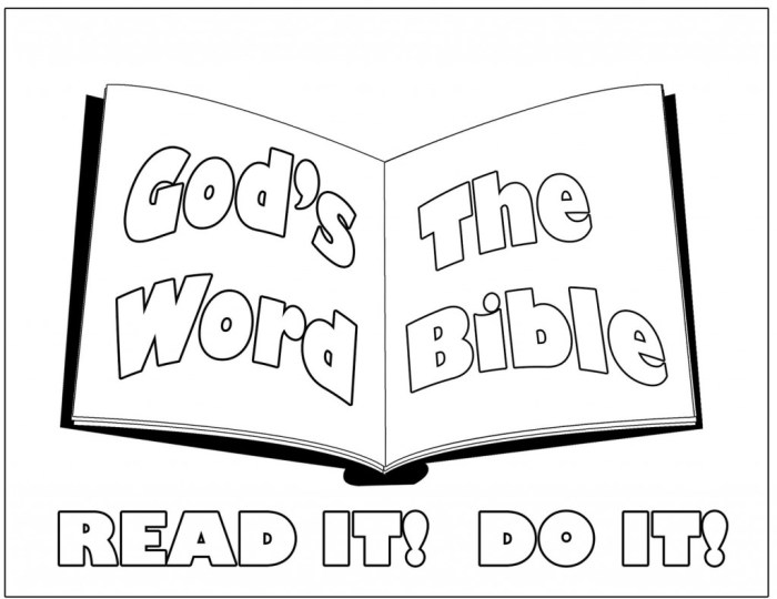 Free bible coloring book