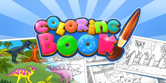 Online coloring book games