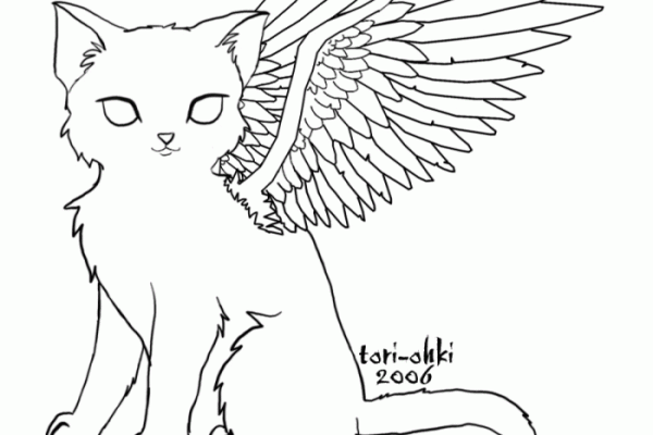 Animals with wings coloring pages