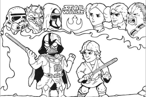 Star wars coloring book