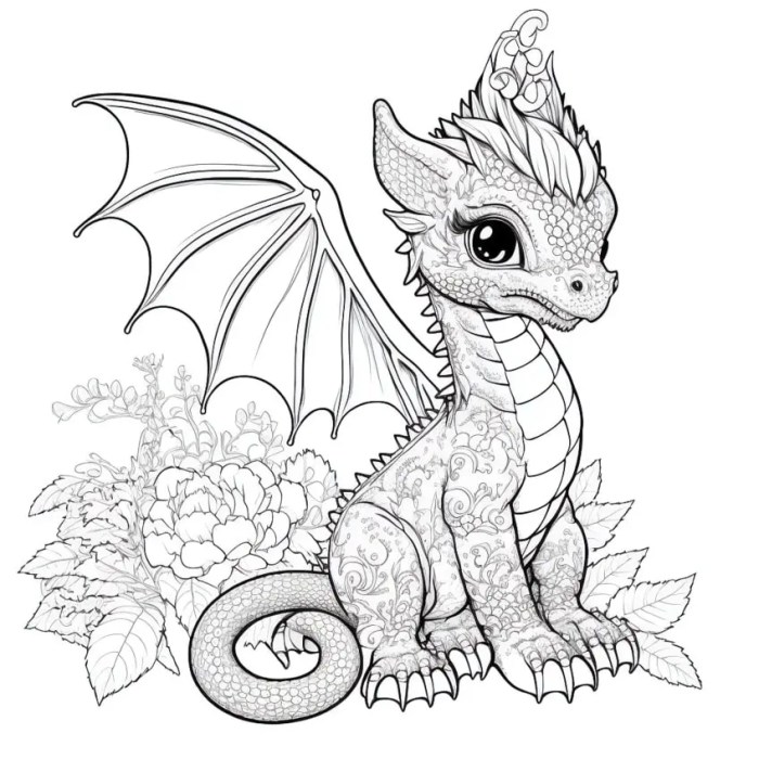 Coloring dragon pages kids printable sheets print animal book forkids saved adults