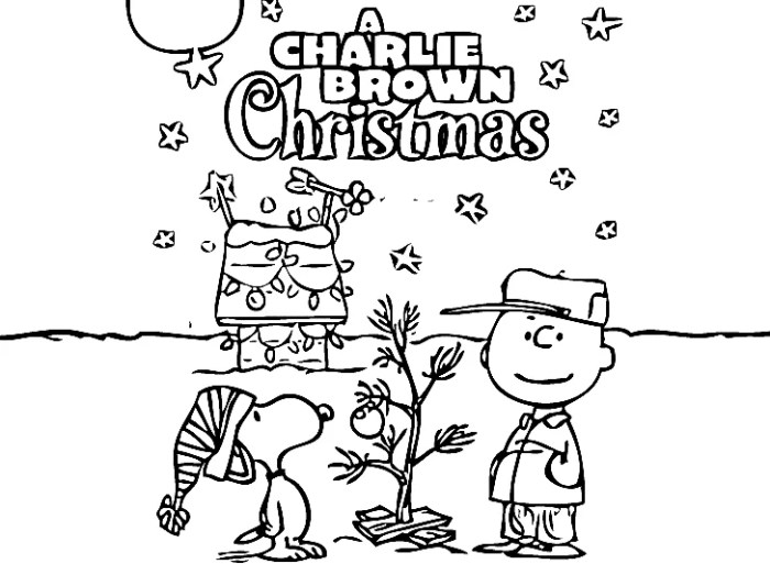 Charlie brown christmas coloring book