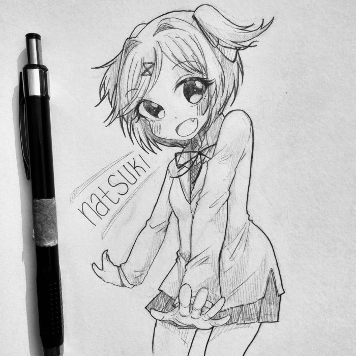 Anime coloring pages natsuki