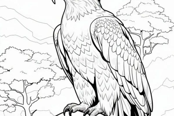 Animal coloring pages realistic