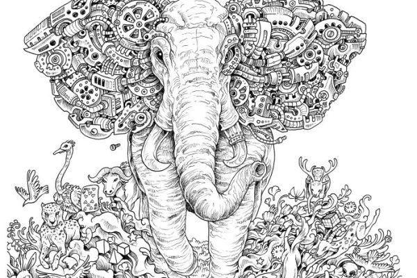 Kerby rosanes coloring books