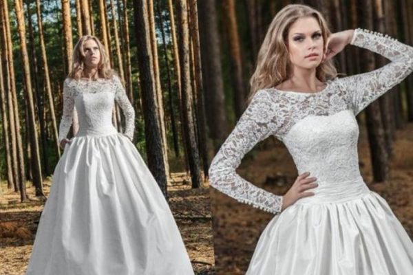 Vintage plus size wedding dresses