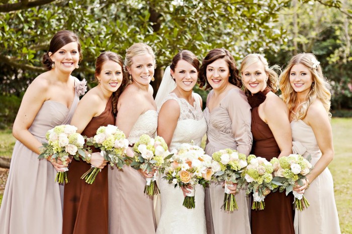 Earth tone dresses for wedding guest