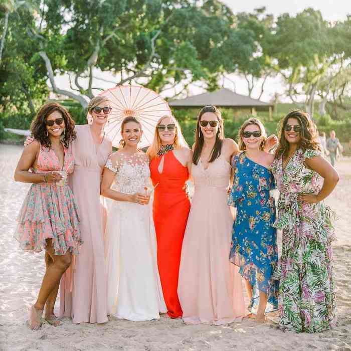 Summer beach wedding guest dresses