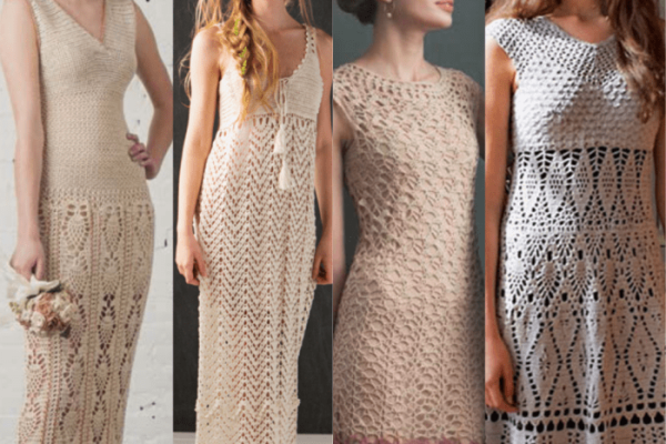 Free crochet wedding dress patterns