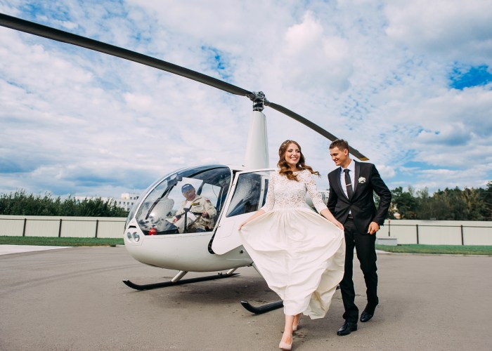 How to fly with a wedding dress