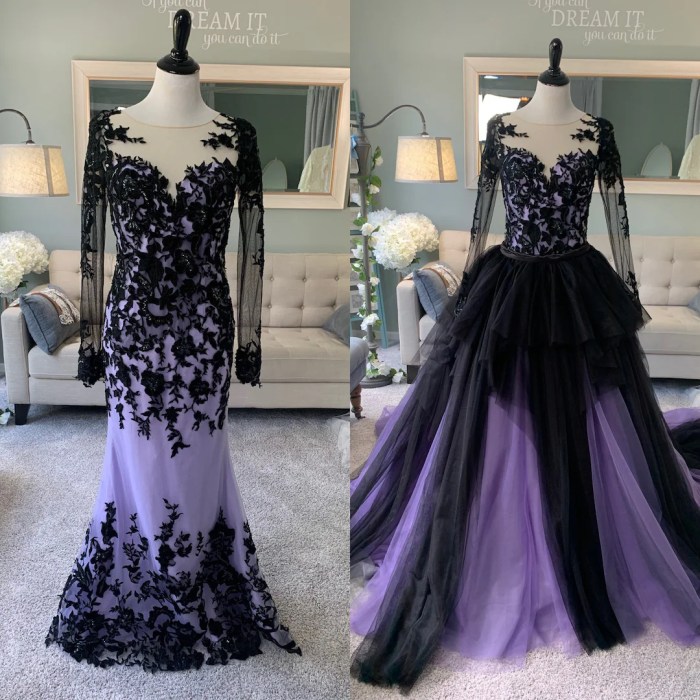 Gothic wedding guest dresses