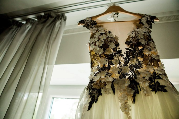 Wedding dress for forest wedding