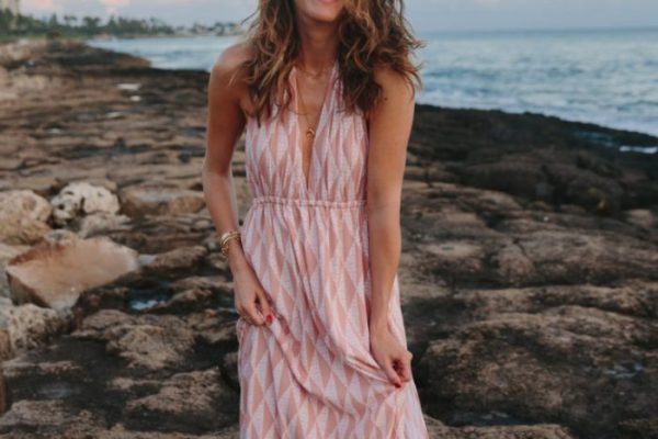 Maxi dresses to wear to a beach wedding