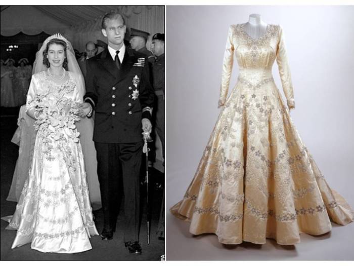 Queen elizabeth ii wedding dress