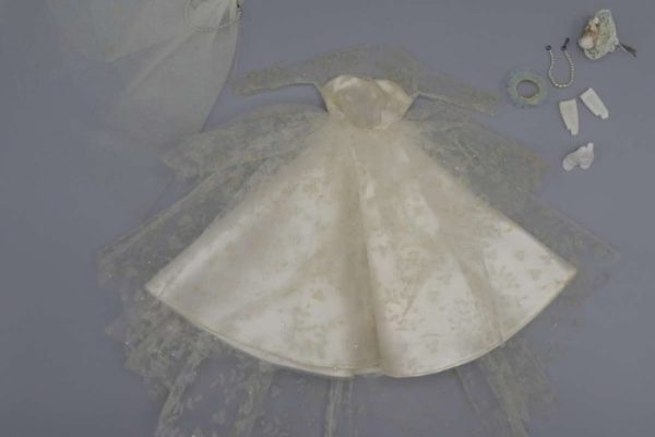 Vintage barbie wedding dress